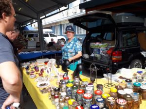 One of our Outdoor Traders at the NBLC Gem Show